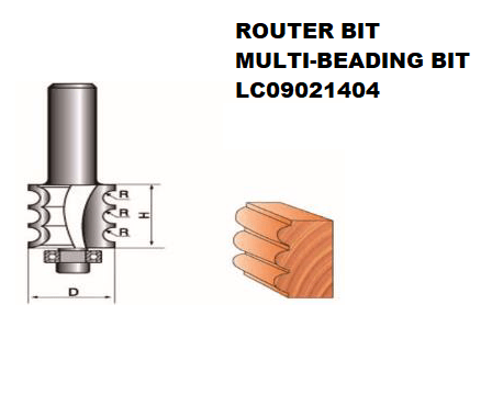 Browns Moulding Bit 1/2X1-37/64 SPECIAL MEGA