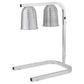 Two Bulb Food Warmer 110V with two 250 Watt Bulbs  This warmer boasts a simple design that combines with a rugged construction to give you a reliable way to keep fried foods hot without drying them out-ROY FW 01 Hannah's Variety Store