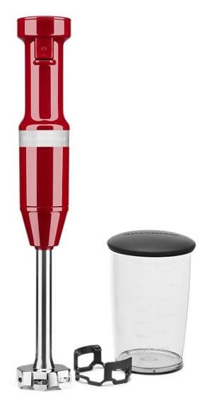 KITCHEN AID HAND BLENDER WITH 3CUP JAR EMPIRE RED - KHBV53ER
