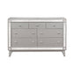 Leighton 7-Drawer Dresser Metallic Mercury Collection: This Stunning Dresser Instantly Dresses Up A Bedroom, Spacious Drawers Allow Plenty Of Space To Store. Leighton SKU: 204923 coastmega
