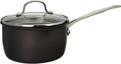 CUISINART CHEF'S CLASSIC™ NONSTICK HARD ANODIZED 1.5 QUART SAUCEPAN WITH COVER- CU-619-16