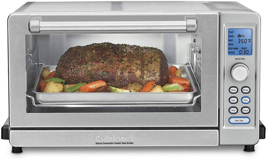 Cuisinart Deluxe Convection Toaster Oven Broiler (Brushed Stainless) - CU-TOB-135 Pie's Variety Store
