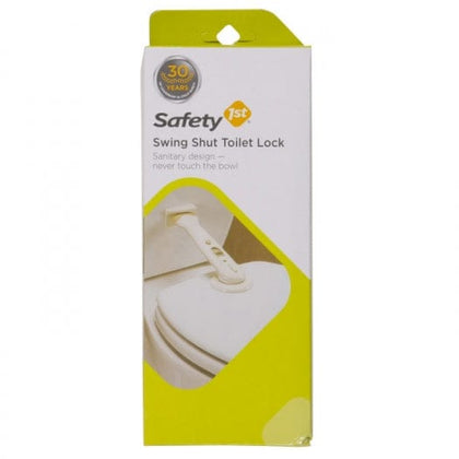 Safety 1st Baby Proofing Swing Shut Toilet Lock - terrific option for the parents of little investigators who may be curious enough to explore beneath the lid - 48517
