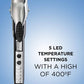 InfinitiPRO by Conair 1 1/2 Inch Nano Tourmaline Ceramic Curling Iron - C-CD109BP Pie's Variety Store