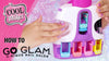 GO GLAM U-nique Nail Salon with Portable Stamper, 5 Design Pods and Dryer, Nail Kit Kids Toys for Ages 8 and up - 606220