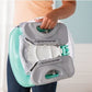 Summer Infant Deluxe Comfort Booster Seat Elephant Love, Convenient, Comfortable Solution for eating in-home or on-the-go - 13520 ebuystt