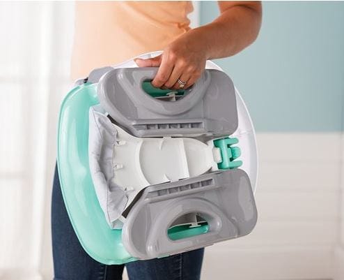 Summer Infant Deluxe Comfort Booster Seat Elephant Love, Convenient, Comfortable Solution for eating in-home or on-the-go - 13520 ebuystt