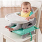 Summer Infant Deluxe Comfort Booster Seat Elephant Love, Convenient, Comfortable Solution for eating in-home or on-the-go - 13520 ebuystt