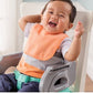 Summer Infant Deluxe Comfort Booster Seat Elephant Love, Convenient, Comfortable Solution for eating in-home or on-the-go - 13520 ebuystt