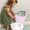 SUMMER  My Size Potty With Transition Ring & Storage Pink: Look and feel of an adult toilet to help ensure a comfortable and confident transition - S11890