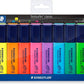 Staedtler Textsurfer Classic 364 Highlighters - Assorted Colours (Pack of 4) are great for work or school as it helps you to emphasize important information - 364-WP4 Pie's Variety Store