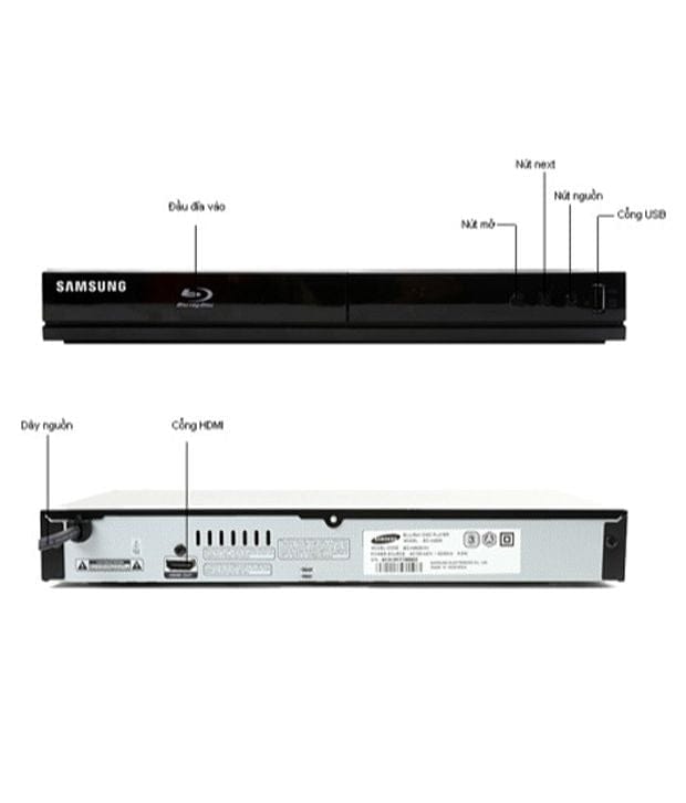 Samsung Blu-ray disc Dvd player Many popular video formats like Flash and QuickTime are supported as well as DVD VOB files-BD-44500 Hannah's Variety Store