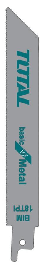 Total Blade Saw Reciprocating Metal Flexible for Metal, Bim, Side Set Milled, thin Sheet Metal (1.5-4MM) - TAC52922EF MEGA