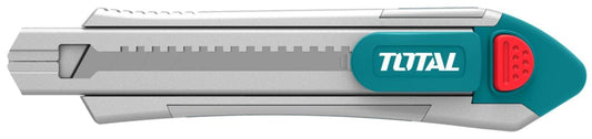 TOTAL SNAP-OFF BLADE KNIFE 178mm easily cut carton box, paper, plastic, cardboard, fabric, leather, foam sheet and crafts. (TG5121806) ebuystt