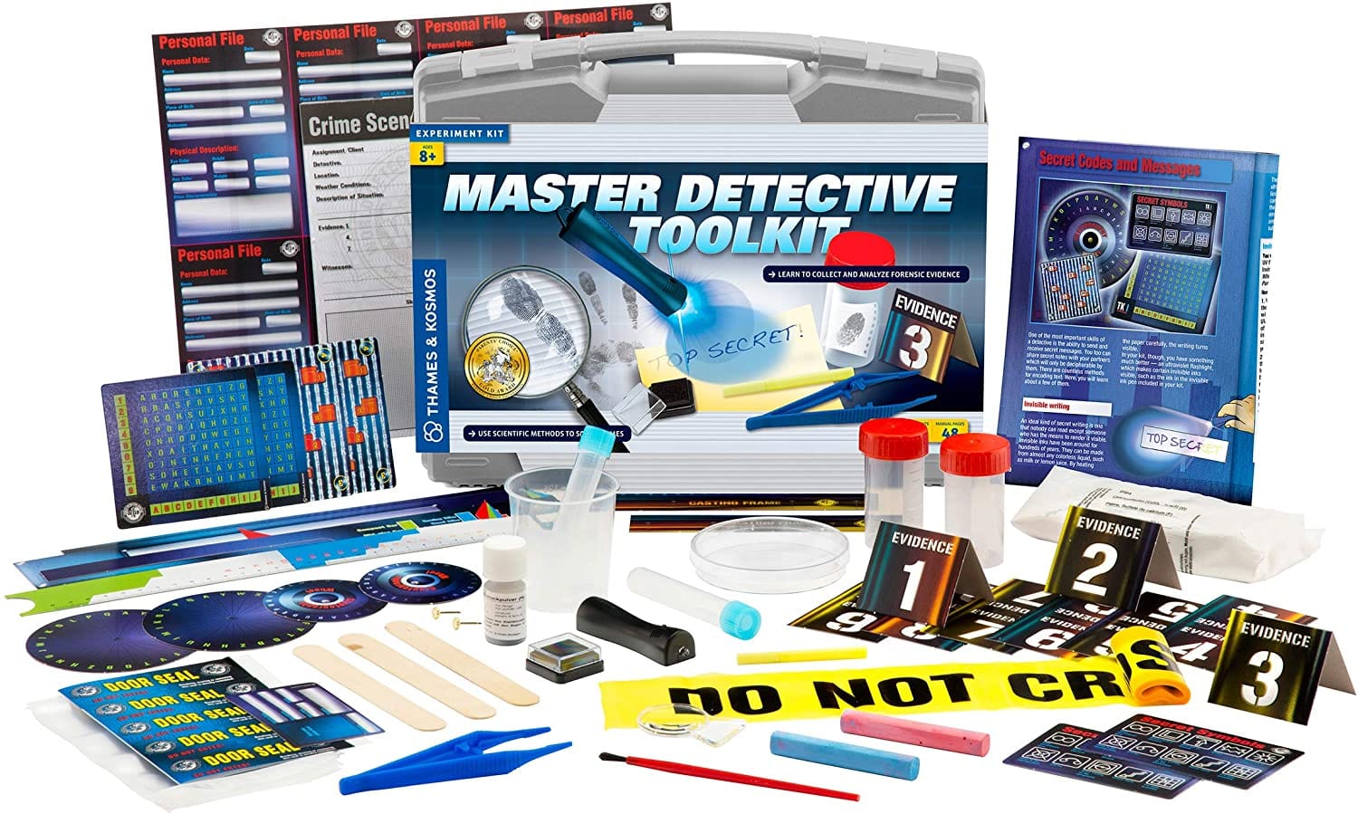 THAMES & KOSMOS Master Detective Toolkit: Learn to collect & analyze forensic evidence - 630912