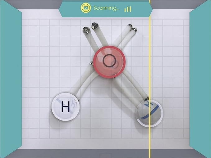 THAMES & KOSMOS Happy Atoms Introductory Set: Build, scan, and identify molecules: the simplest way to learn about atoms, bonding, and chemistry - 585002 ebuystt