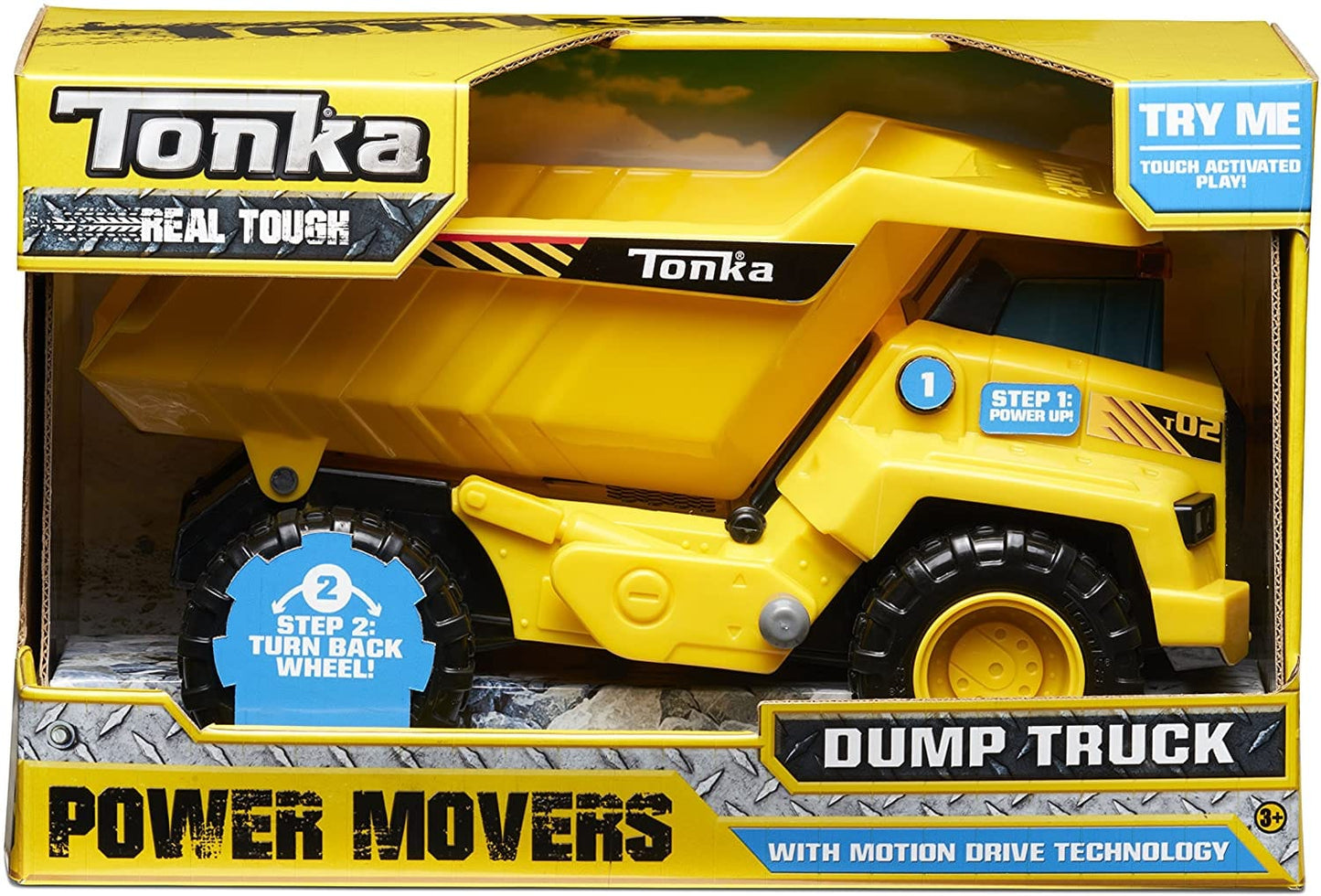 TONKA Power Movers: This rugged Dump Truck features new Motion Drive Technology allowing for fun and intuitive play - 08045 ebuystt