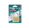Total Tools Brass Padlock 50mm Security Technology Solid Brass TLK32502