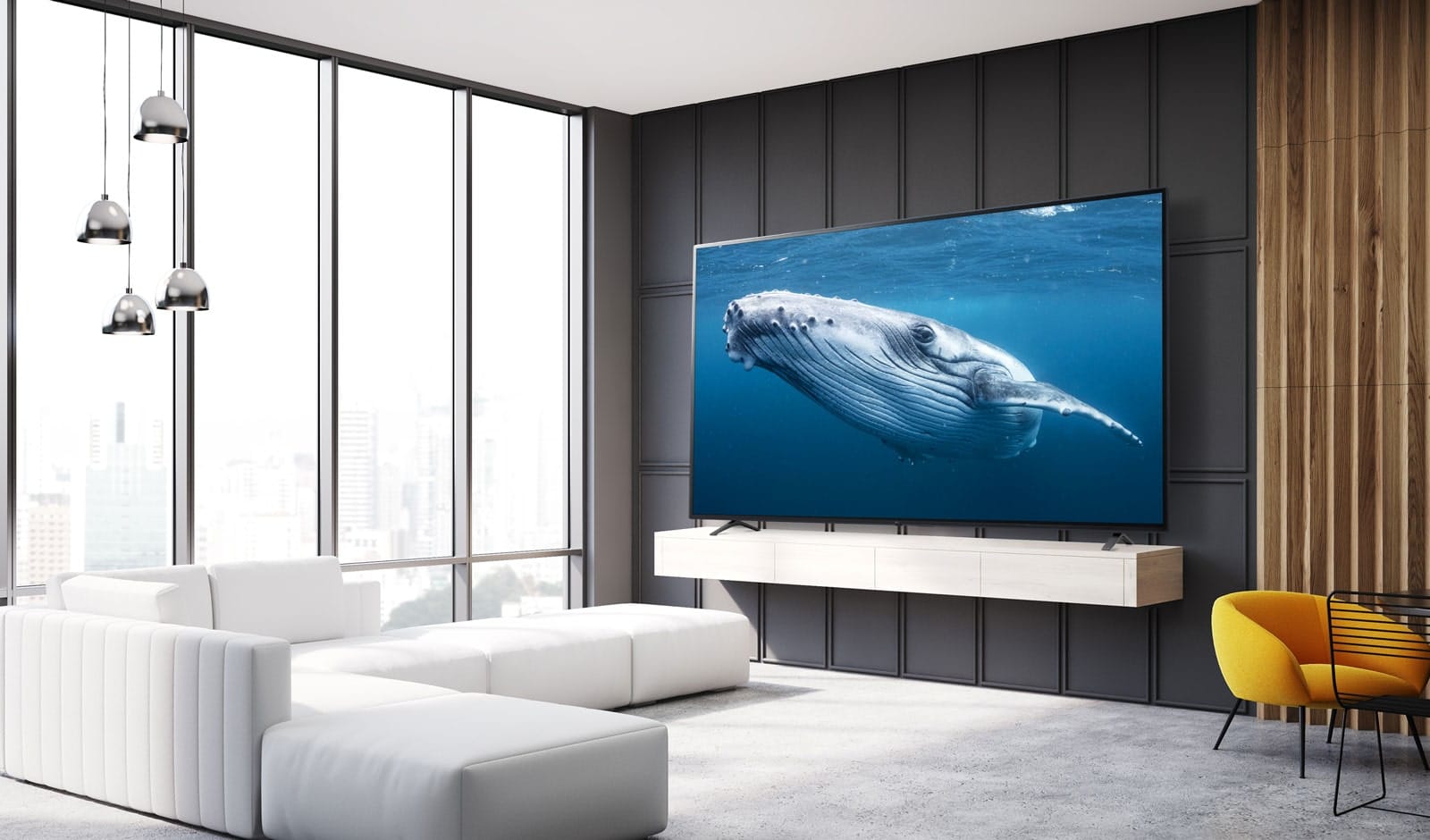 LG 70 inch Smart LED 4K UHD TV 70UP7070PUE  A screen that stands out with its high definition in bright colors, high contrast and impeccable details-445066