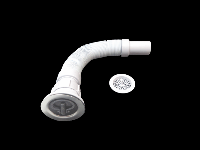 Tail Flex Piece with Accordion Bends, Compresses and Expands MEGA