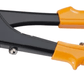 WORKSITE Heavy Duty Hand Riveter Aluminum Nut Machine Tools for Wide Application – The hand riveter is perfect for joining all kinds of plastic, metal, leather, pipe jobs and more. Ergonomic design for maximum fit and comfort Size 10 inch/254mm – WT9029B Worksite Hand Tools