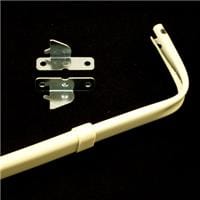VALANCE Rod 28" to 48" - 2 1/2" Projection MEGA