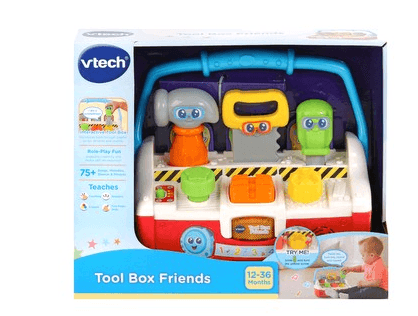 Vtech Tool Box Friends: This bright and colourful tool box is a great toy to support your little ones imaginative play - 80-522503