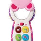 V-TECH  Peek & Play Phone Pink: Have fun pretending to make calls by pressing the buttons and hearing playful songs, phrases and music - 502753 ebuystt