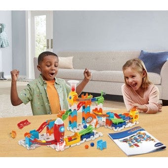 VTECH Marble Rush Launch Pad: The easy-to-follow leveled guide includes three different builds from beginner to advanced - 80-542203