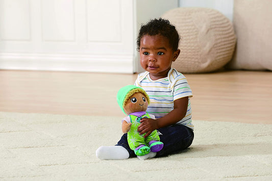 V-TECH  My 1st Doll Emma: A perfect playtime companion for newborns, this cute soft fabric doll features Day and Night modes - 546903 ebuystt