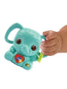 Vtech Stack Rattle & Link Elephant: I'm a cute, colourful elephant. Come and play with me! Five textured, plastic & fabric rings are great for baby to feel & stack - 80-557503