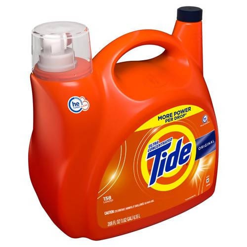 Tide High Efficiency, Ultra Concentrated Original Liquid Laundry Detergent 208 oz / 158 Loads / 395075