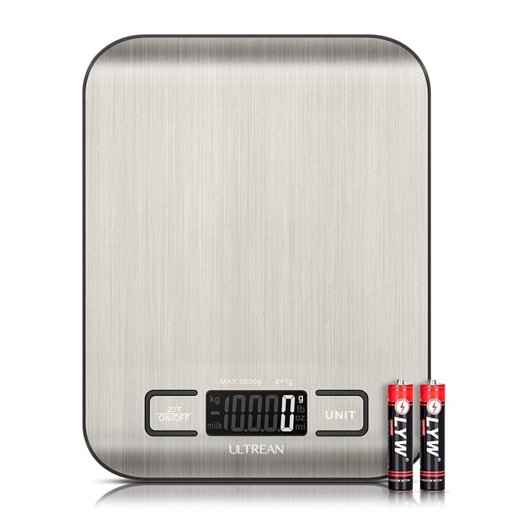 Ultrean Food Scale, Digital Kitchen Scale Weight Grams and Ounces for Baking and Cooking, 6 Units with Tare Function, 11lb (Batteries Included) - WIL-204 Pie's Variety Store