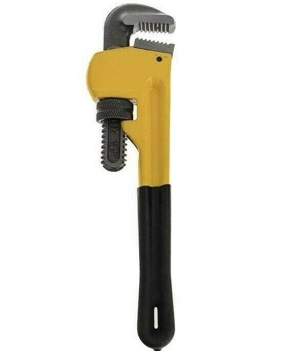 Worksite Pipe Wrench 10 inch 250mm, Dipped Handle, Heavy Duty, Jaw Material made of Drop-forged with high quality carbon steel. Accurately machined jaws and adjustment nut. For Tightening, Removing, WT1161 Worksite Hand Tools