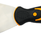 Worksite Putty Knife 5 inch(125mm), Stainless Steel, Surface Mirror Chrome, Rust Proof. Spackle Knife, Metal Scraper, Putty Knife Scraper for Drywall, Putty, Decals, Wallpaper, Baking, Spackling, Patching and Painting. - WT3141 Worksite Hand Tools