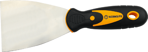 Worksite Putty Knife 5 inch(125mm), Stainless Steel, Surface Mirror Chrome, Rust Proof. Spackle Knife, Metal Scraper, Putty Knife Scraper for Drywall, Putty, Decals, Wallpaper, Baking, Spackling, Patching and Painting. - WT3141 Worksite Hand Tools