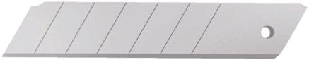Worksite 10pc Snap-on Knife Blade Large 18mm, Box Cutter Snap-Off Blades Replacement, Pack Utility Knife Blades Replacement Refill for WT6068 Knife. - WT6048 Worksite Hand Tools