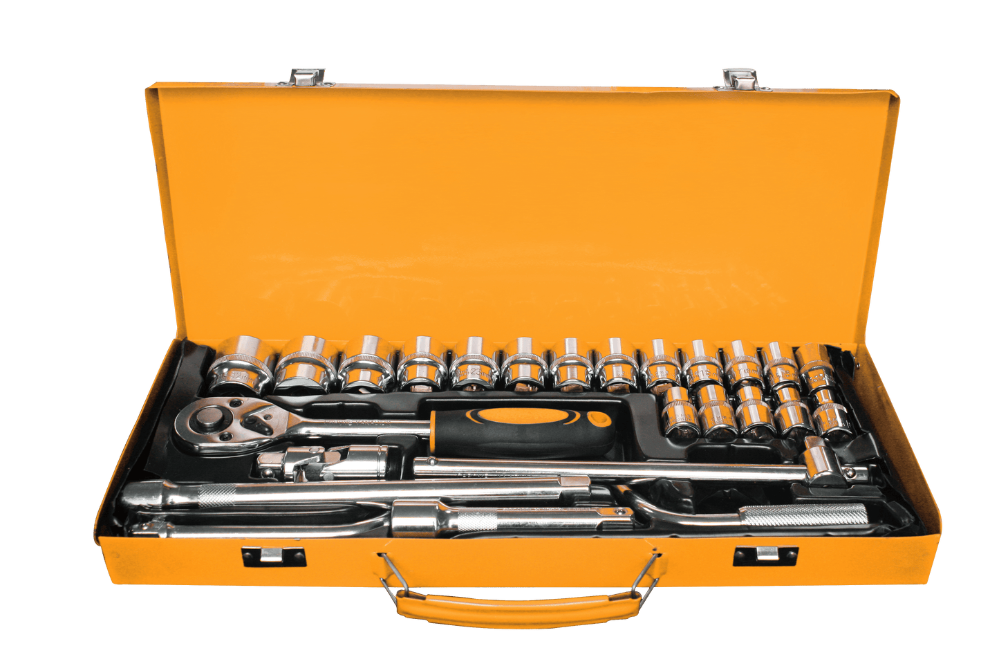 WORKSITE 1/2 Inch Drive Socket Set - 24 PCS - WT8055 Worksite Hand Tools