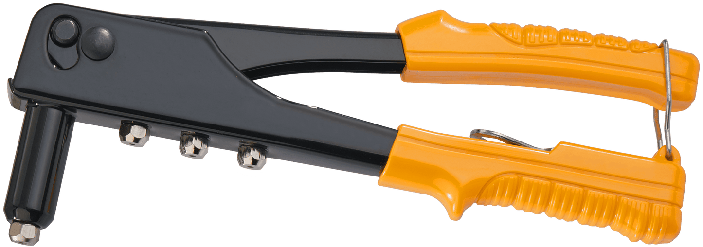 WORKSITE Heavy Duty Hand Riveter Aluminum Nut Machine Tools for Wide Application – The hand riveter is perfect for joining all kinds of plastic, metal, leather, pipe jobs and more. Ergonomic design for maximum fit and comfort Size 10 inch/254mm – WT9029B Worksite Hand Tools