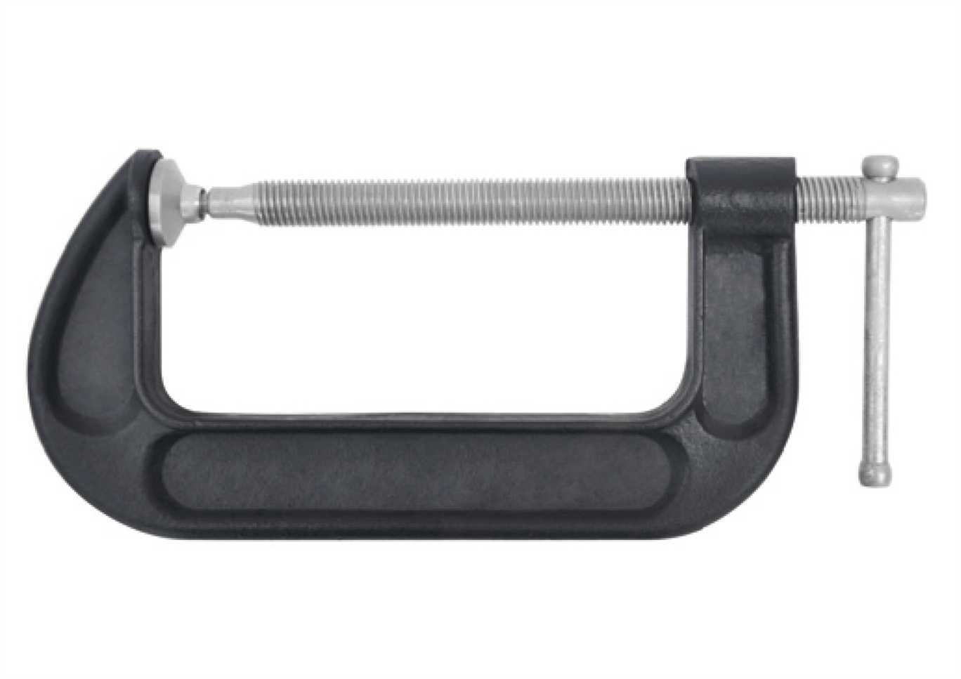 Worksite 4" G Clamp Versatile clamp Secures parts for assembly, Fastening, Gluing, and Welding in woodworking, Metalworking, and Automotive Applications, masonry, metalwork, and crafting- WT9165 Worksite Hand Tools