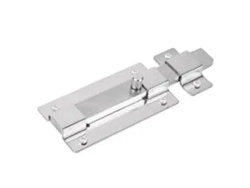 Yale Slide Barrel Bolt Latch, Sliding Latch Lock, Stainless Steel Sliding Lock for Door Security - 0016117 mega
