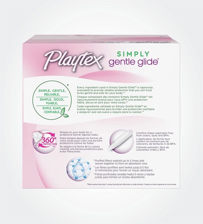 PLAYTEX SPORT FRAGRANCE FREE REGULAR 8CT - PSFFG8 Pie's Variety Store