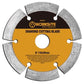 Worksite Metal Diamond Cutting Blade, Cut Off Wheel, 110x22.2mm Size: 4" (110mm), Blade Width - 10mm - Capable of cutting fiberglass, plastic, iron, steel, stainless steel, and other ferrous metals-XDCB438 Worksite Hand Tools