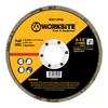 WORKSITE Flap Disc - 4-1.5 inch -  Size 115*22mm - GRT P60 - Suitable for most electric grinders - Ideal For Steel, Cast Iron And Sheet Steel - XSFD115P60