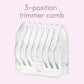 Conair Satiny Smooth All-In-One Personal Groomer this multi-purpose unit is perfect for trimming eyebrows, touching up sensitive and hard-to-reach places, and shaving legs and underarms. - LT7N Pie's Variety Store