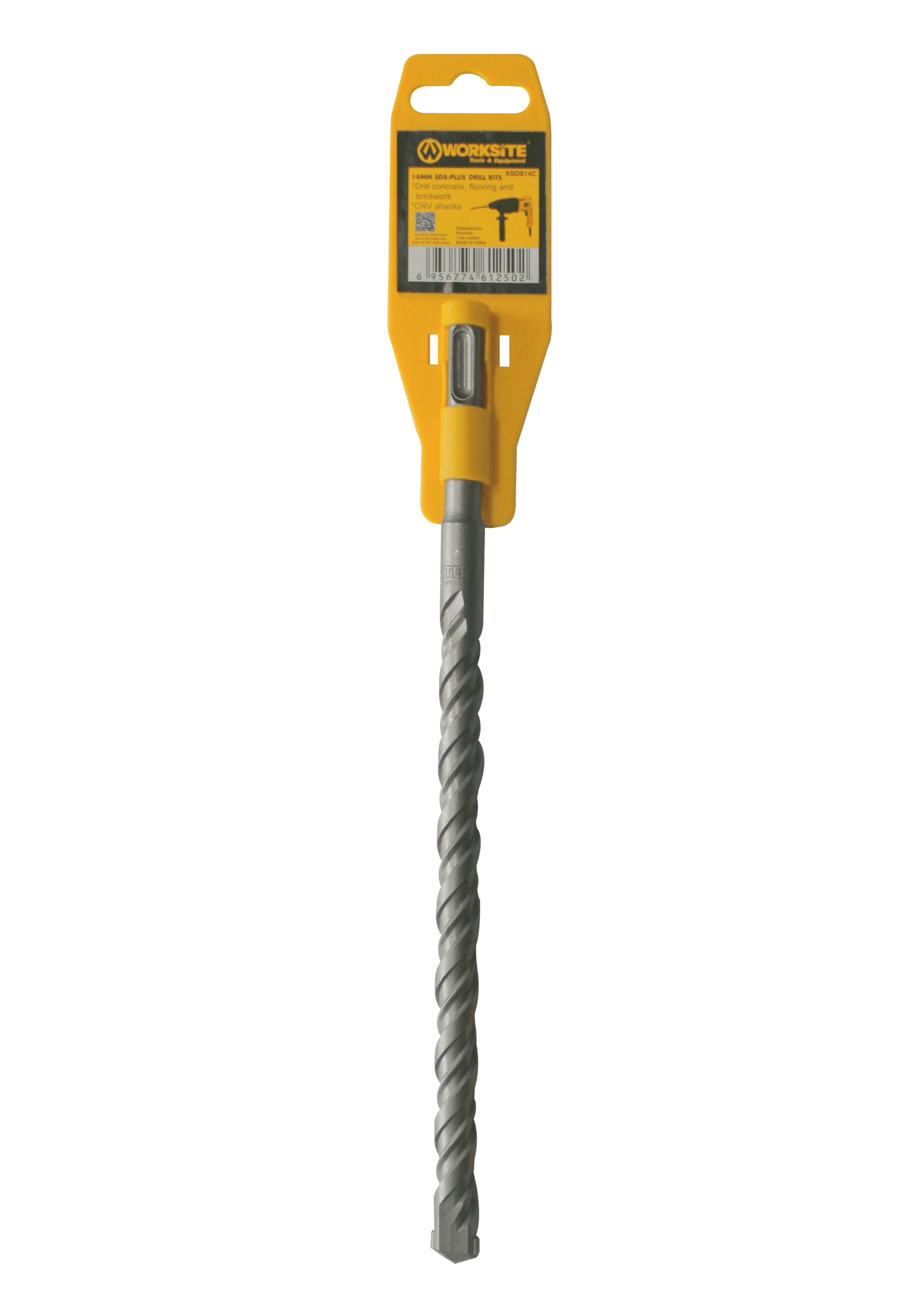 WORKSITE SDS-PLUS Point Chisel 6.5×11 Millimeter Super Long SDS Plus Hammer Drill. Suitable For All Hammer Drills With SDS-Plus Adapter. Perfect For Rotary Hammer Drill -For Piercing Walls – XSDS6511
