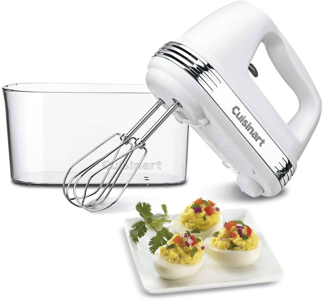 Cuisinart Power Advantage Plus 9-Speed Handheld Mixer with Storage Case (White) - CU-HM-90S Pie's Variety Store