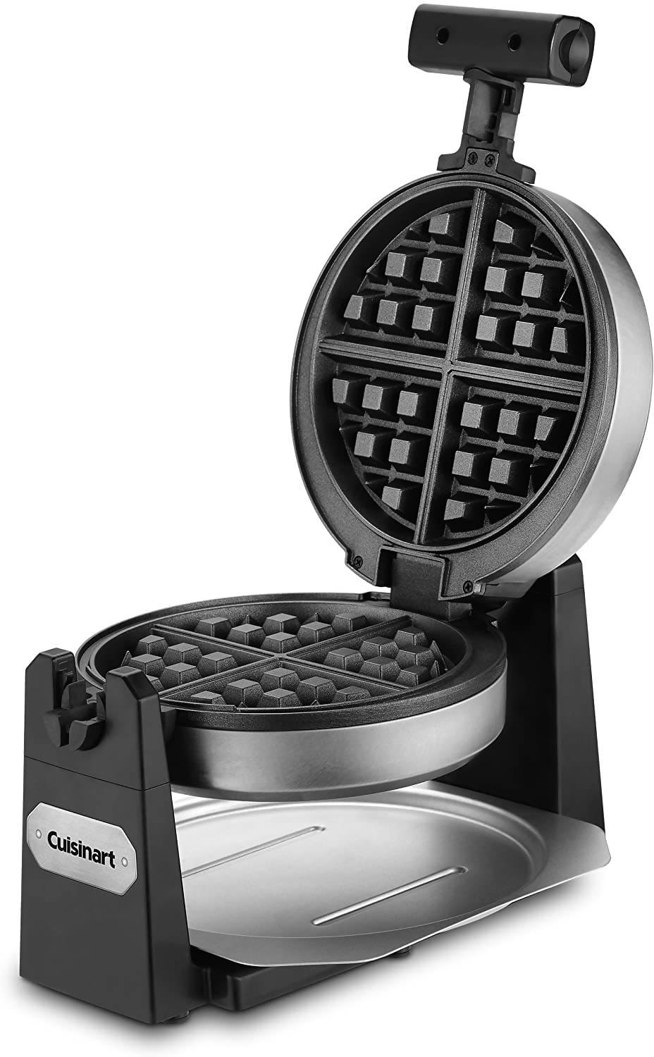 Cuisinart Round Belgian Waffle Maker makes thick, delicious Belgian waffles that are crispy on the outside and light and fluffy on the inside. With this waffle maker, it’s easy to create the gourmet breakfasts and desserts you love - CU-WAF-F10 Pie's Variety Store