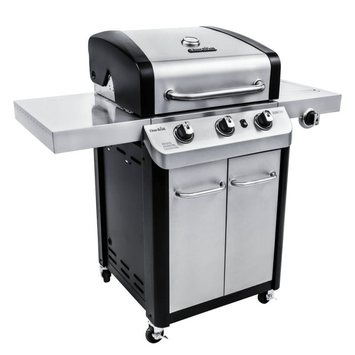 The Char‑Broil® Signature Series™ 3-Burner Gas Grill represents traditional grilling at its best.- 463348017 mega