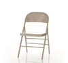 Cosco Steel Folding Chair Sand Colour The Steel Folding Chair saves space and time with its convenient folding frame-341892